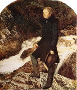 Sir John Everett Millais John Ruskin, portrait Germany oil painting artist